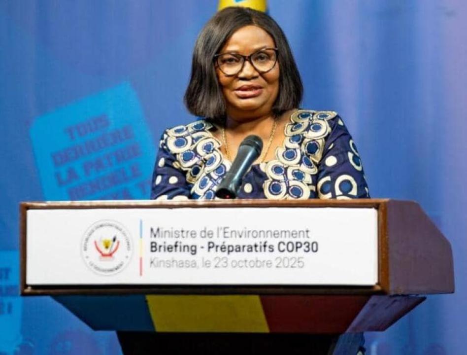 S.E. Marie Nyange Ndambo — Ministre de l'Environnement